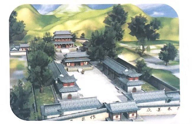 屈子祠镇古罗寺效果图